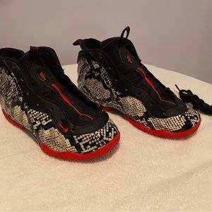Children’s Nike Foamposite Sneakers, Size 1.5